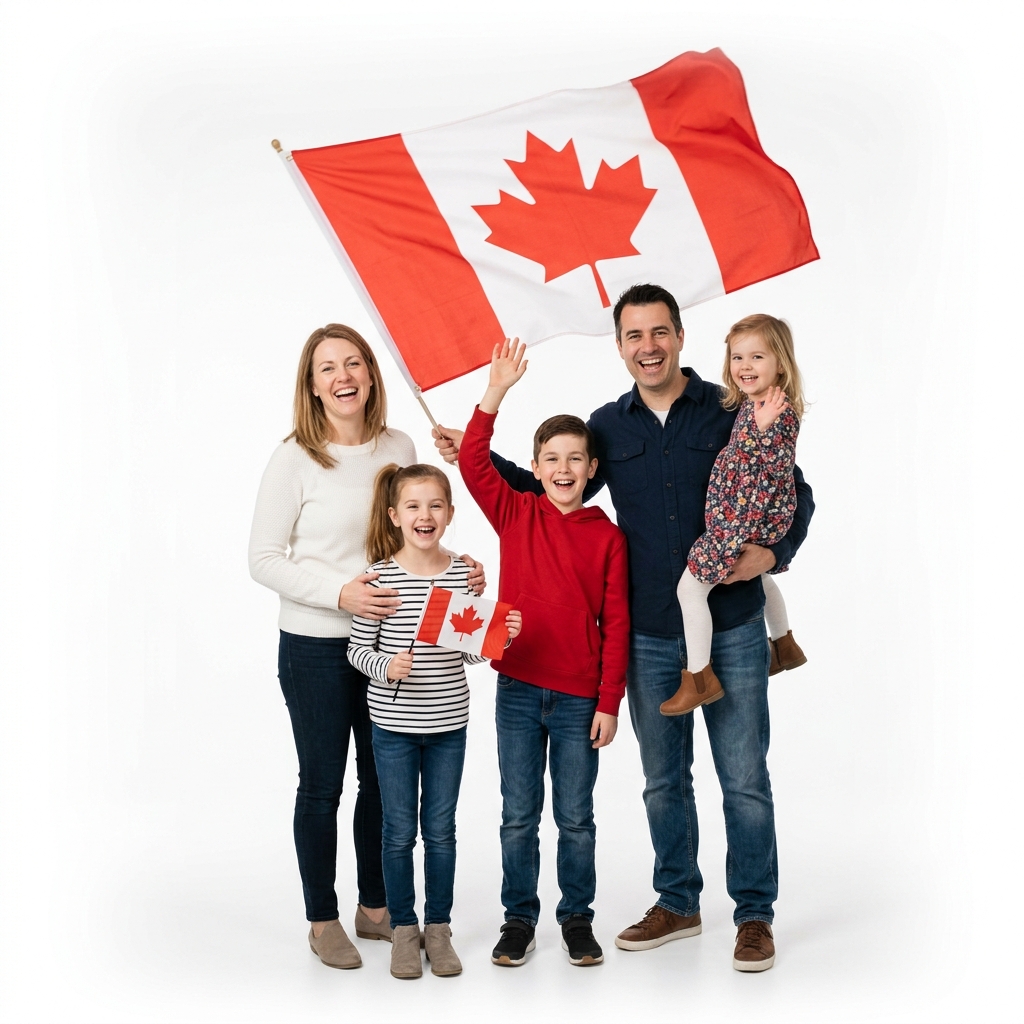 Family Canada flag